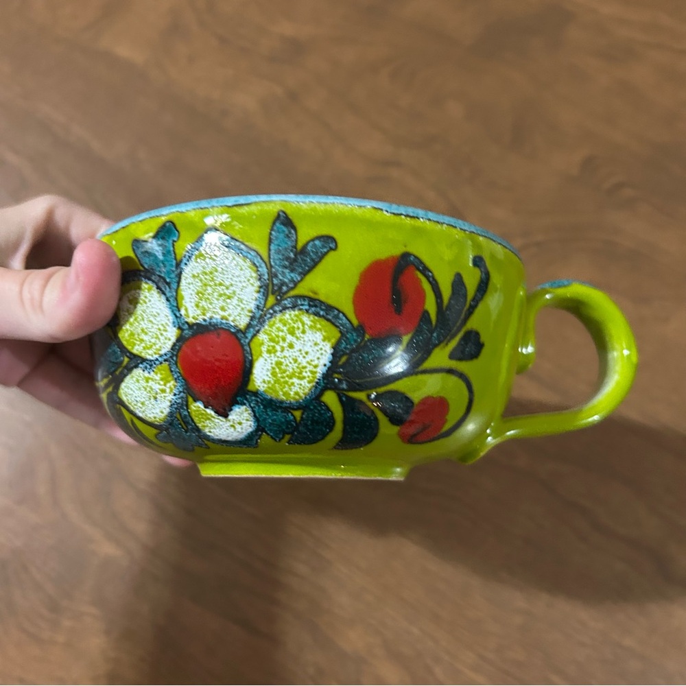 Vintage soup mug